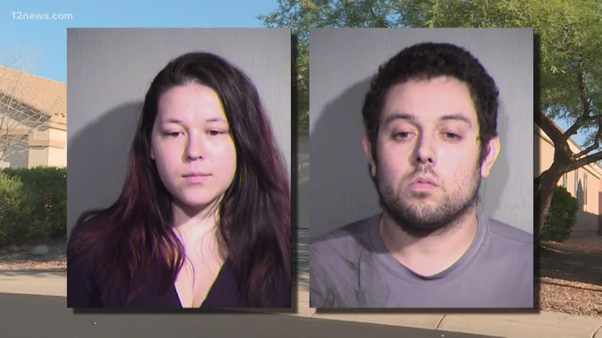 A Buckeye couple have been charged with child abuse and endangering the life of a minor after two of their three children were found wandering their neighborhood. When police investigated the home they said it was in deplorable conditions.