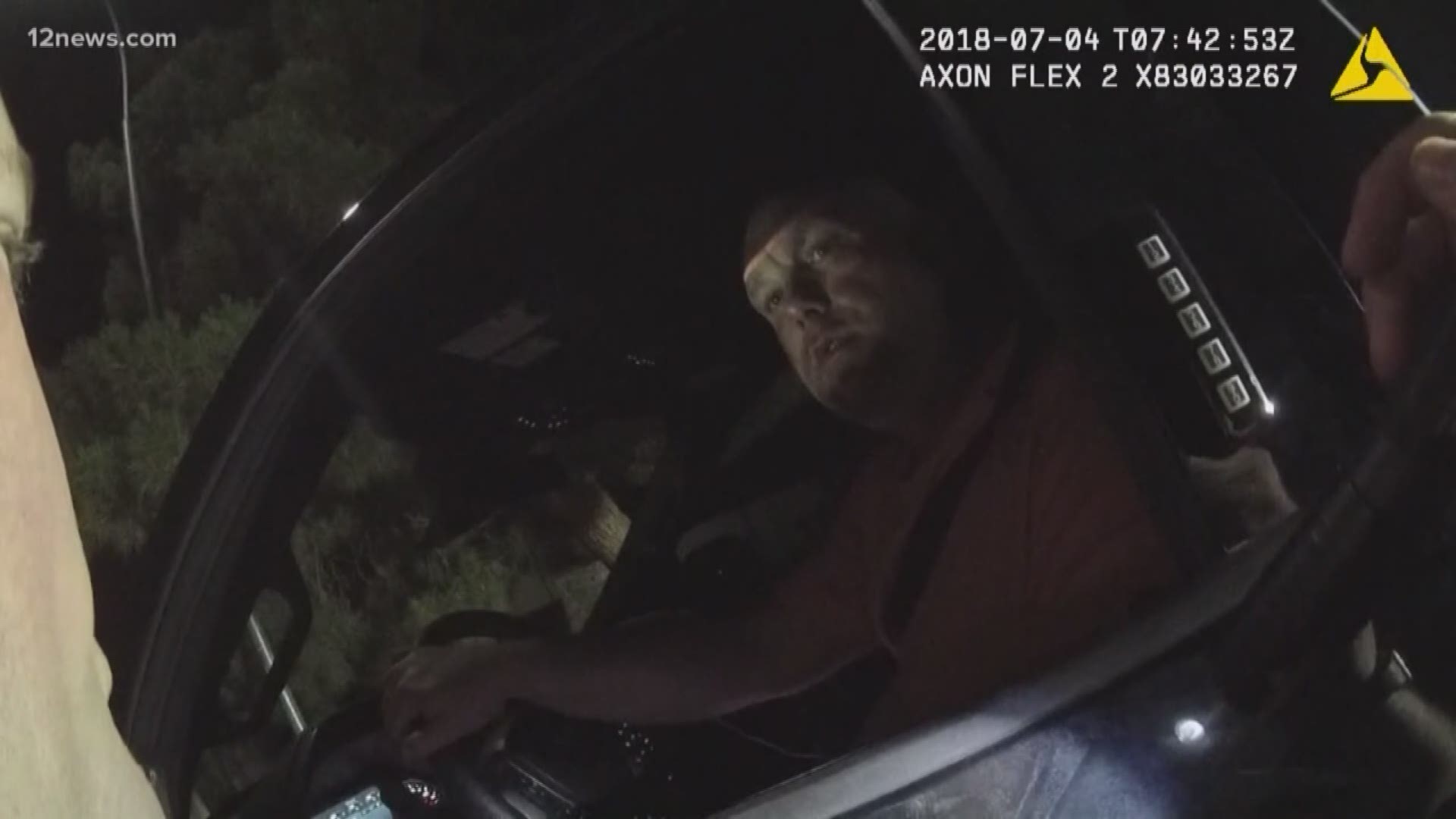 Chandler Police just released body camera footage of Arizona Cardinals General Manager, Steve Keim