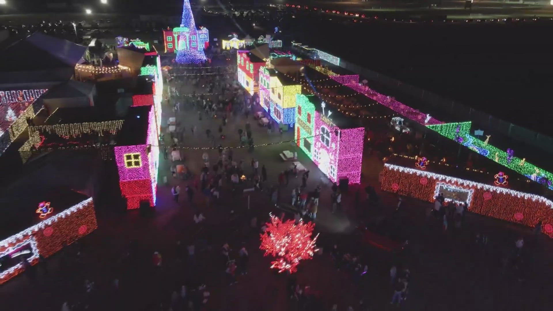 The annual celebration features millions of lights and activities for the whole family.