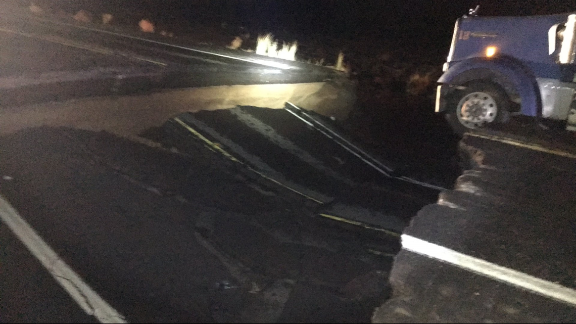 US 89 sinkhole caused by Rosa rain responsible for fatal ...