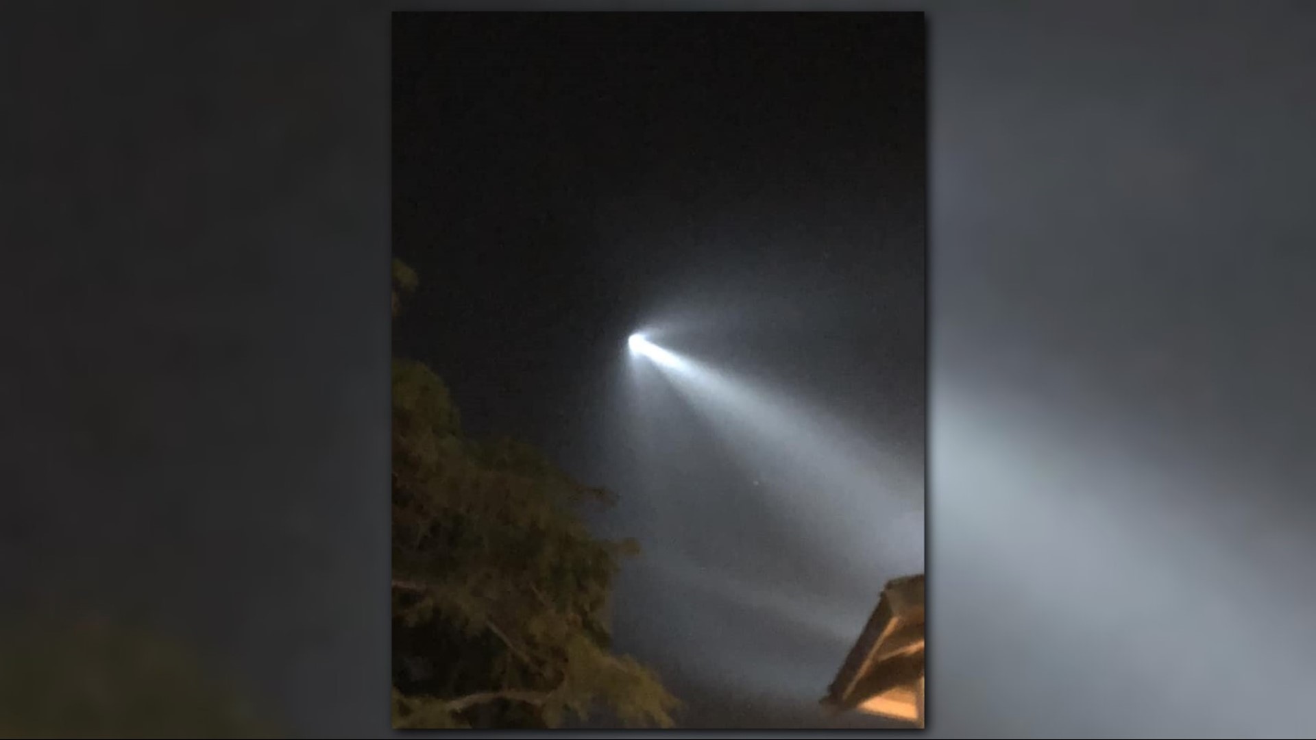 Photos Weird light in Arizona sky is from SpaceX launch