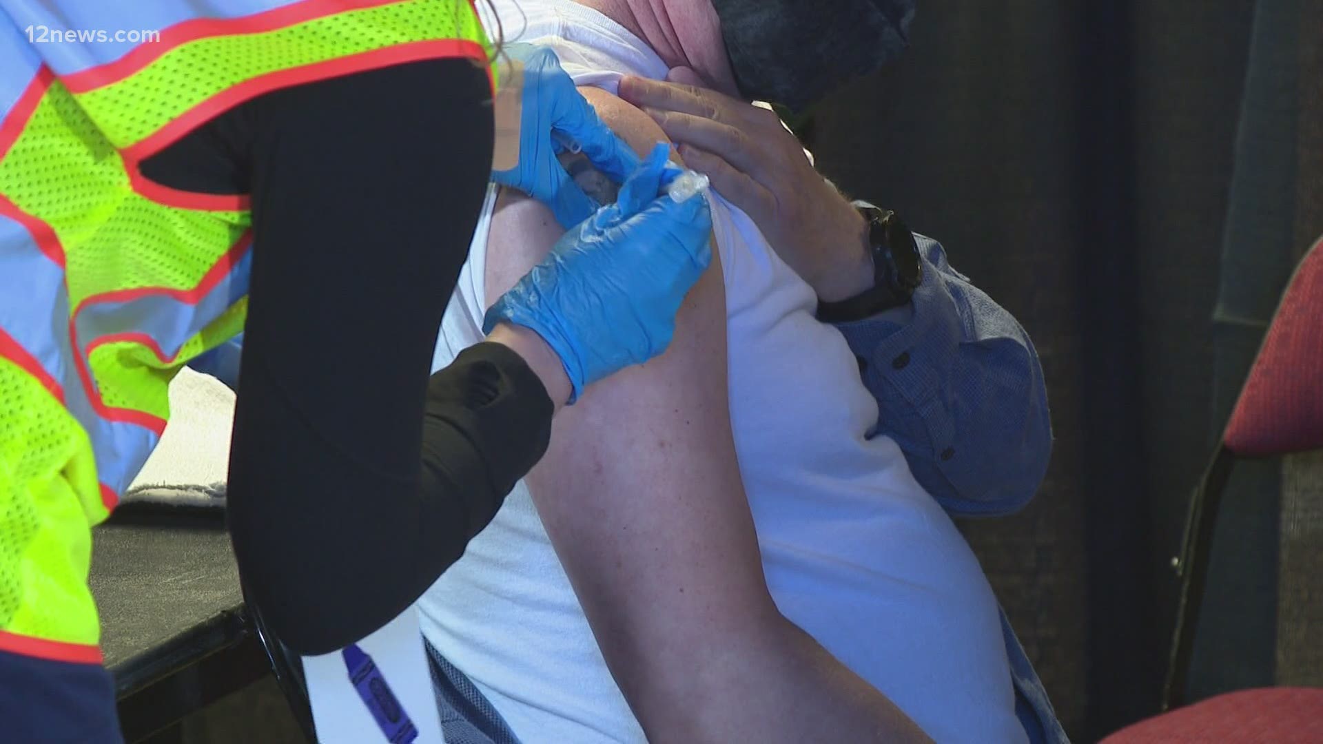Demand for the COVID-19 vaccine is slowing in Arizona and the number of people with COVID in Arizona hospitals is up. Health experts are worried about a new wave.