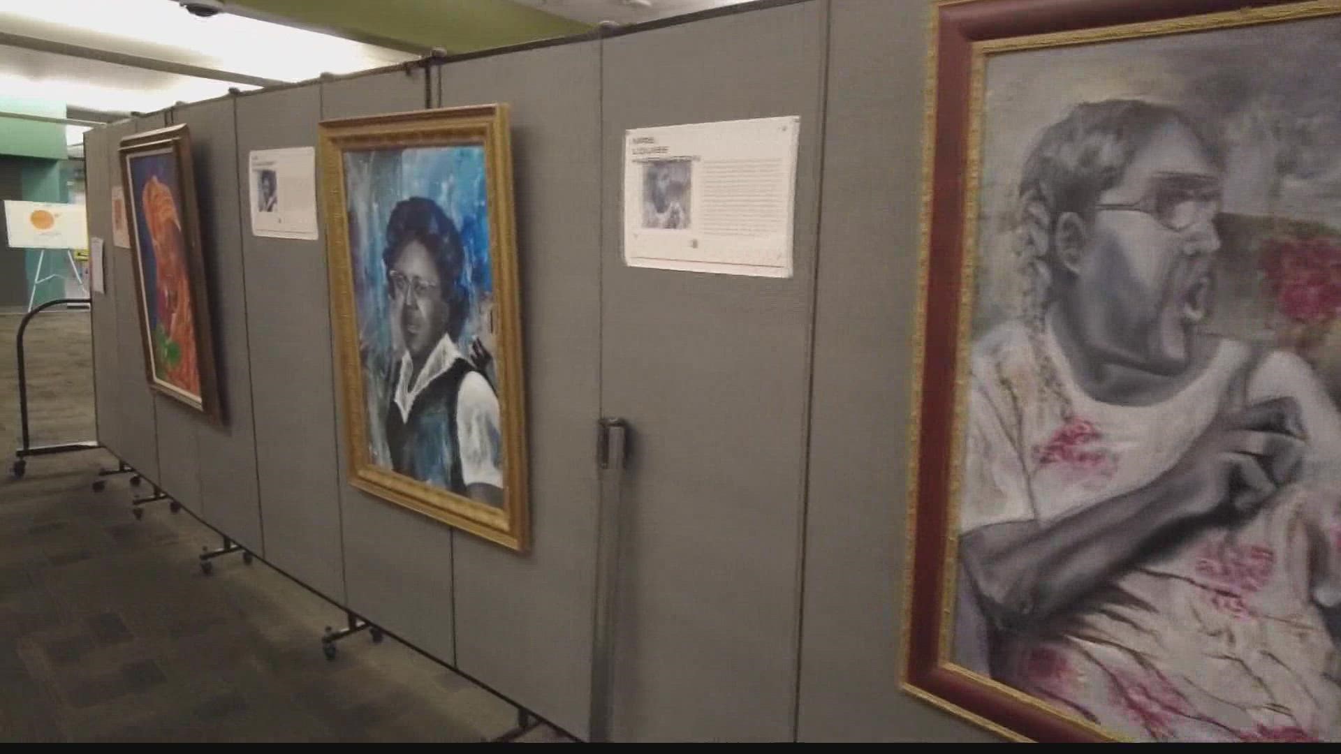We take a look at the art exhibit that one man has curated to showcase Mesa's history of Black culture.
