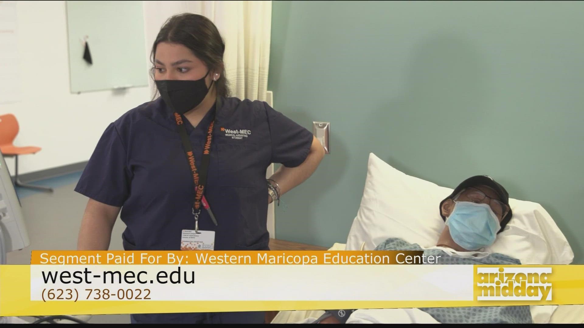 Nursing instructor Tamara Greabell and student Hannah Muzila share how West-MEC is helping students prepare for success in-demand careers in healthcare.