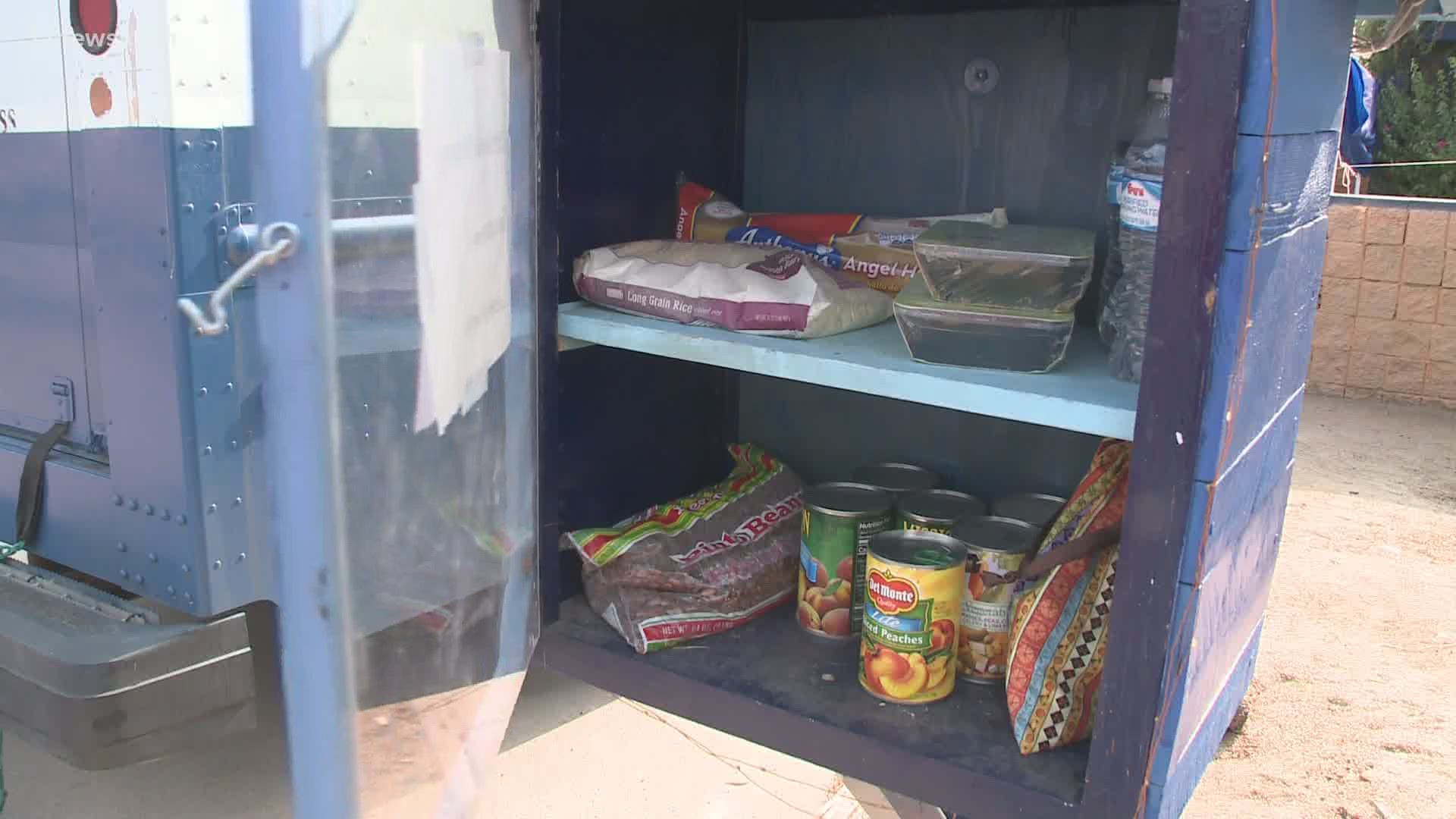 The demand for essentials like food and toilet paper due to COVID-19 has kicked an honor-system food pantry movement into high gear for whoever may need it.