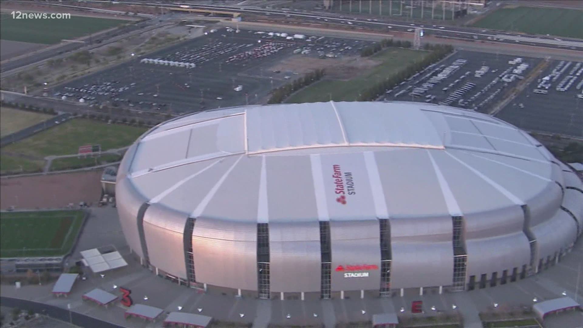 State Farm Stadium Aerial Poster