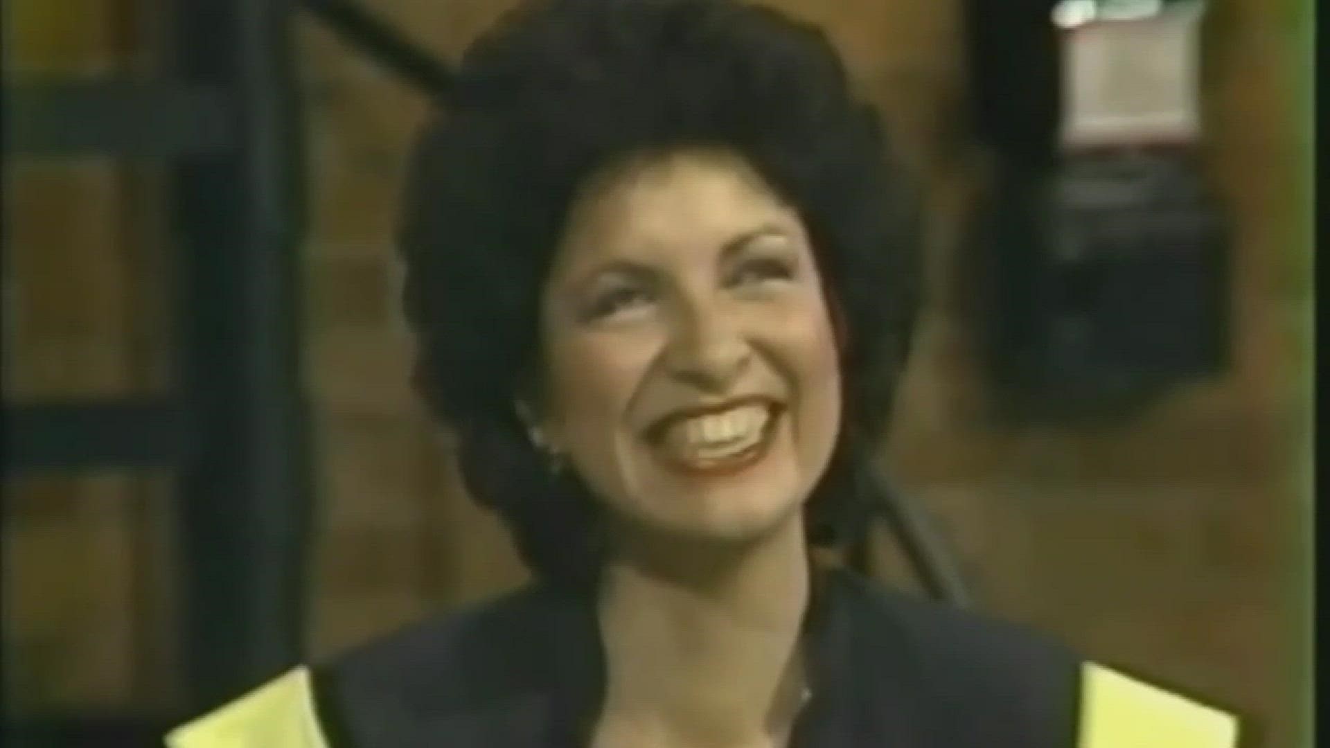 Linda Alvarez laughed during a serious news segment on 12 News KPNX.