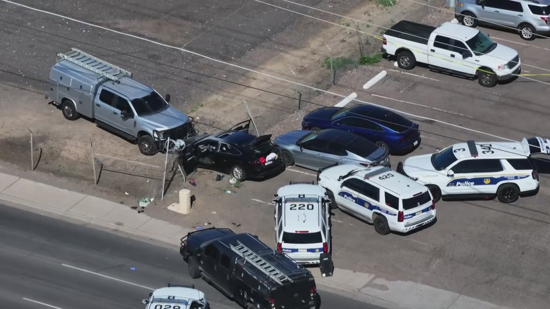 The suspect in the shooting in west Phoenix is dead, Phoenix Police told 12News.