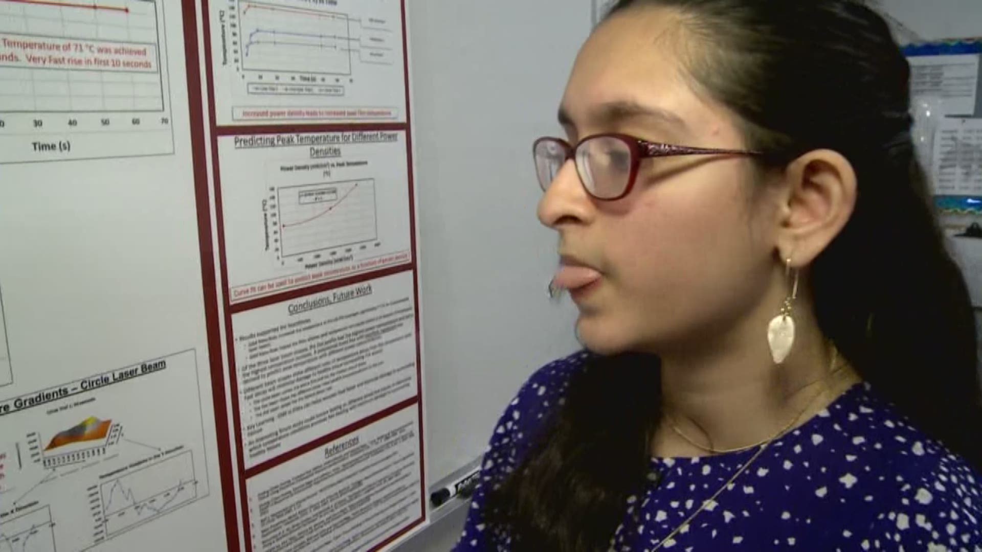 Ananyaa Mahajan's winning science project, the 'Midas Touch with Gold Nano-Rods' is getting attention at the International Sustainable World Energy, Engineering, and Environment Project in Houston Texas.