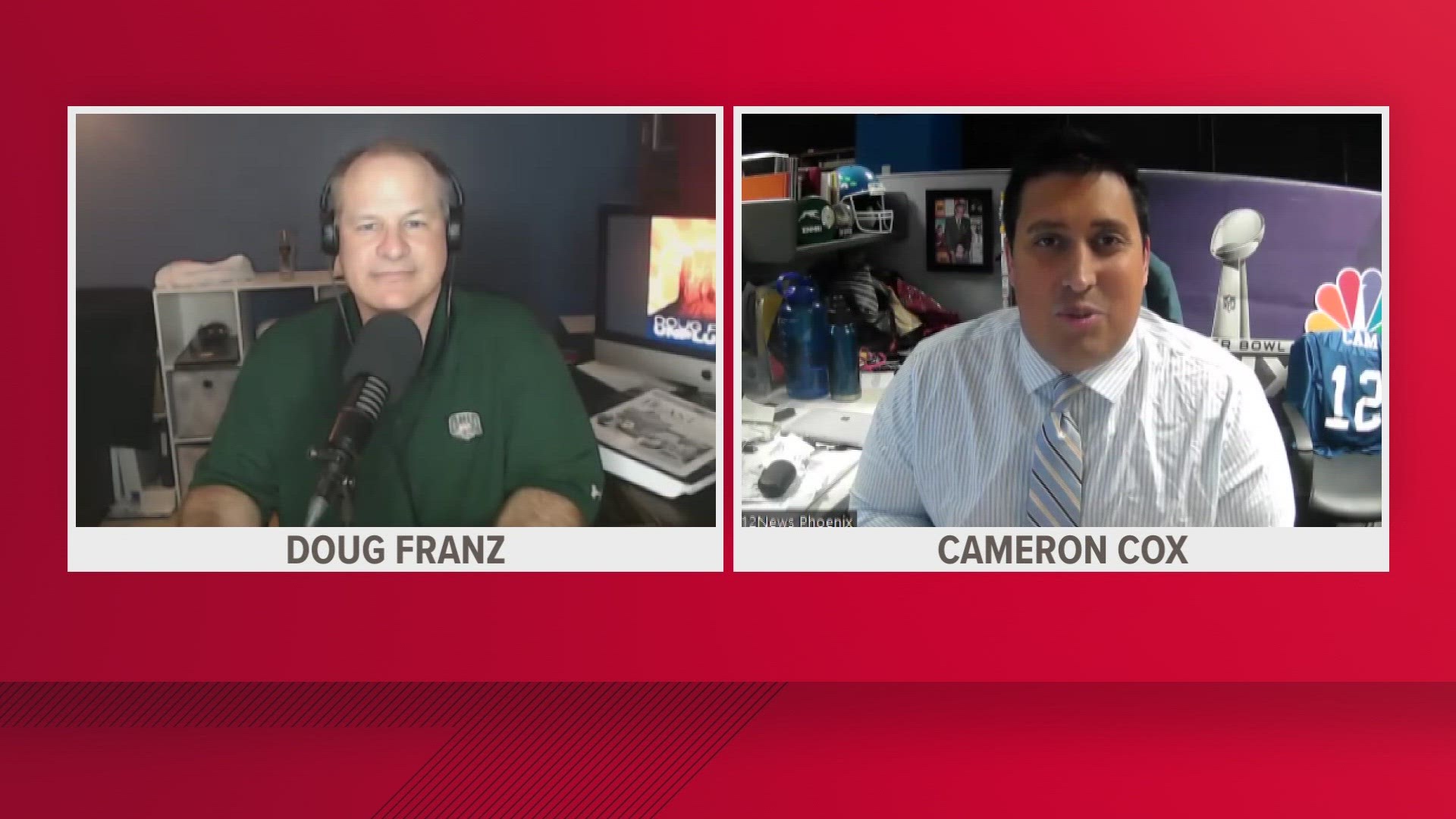 McDonough made his first public comments about his arbitration filing against the Cardinals in texts to Franz. Cam and Doug break down everything you need to know