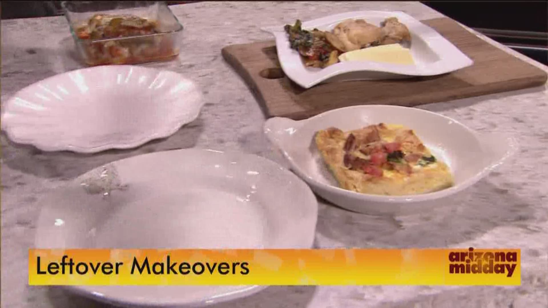 Don't throw away those leftovers! Jan shows us how you can make 6 meals before your vegetables go bad!