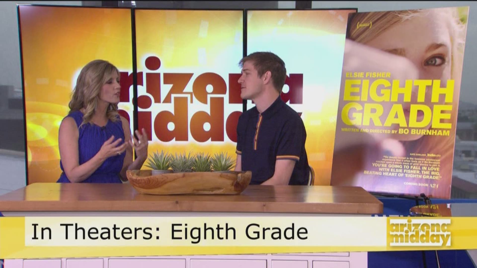 Bo Burnham, writer and director of 8th Grade, sits down with us to talk about his inspiration for the film and much more.