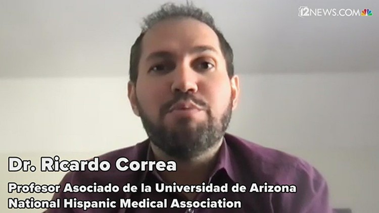 Doctor de Arizona insta a la comunidad hispana a vacunarse contra el COVID-19