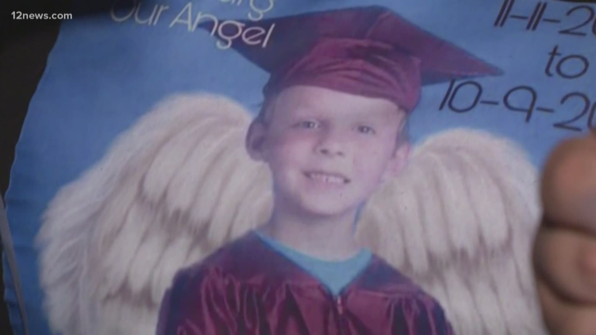 Loved ones remembered the life of a 6-year-old boy who was killed after he was hit by a car while he was crossing the street.