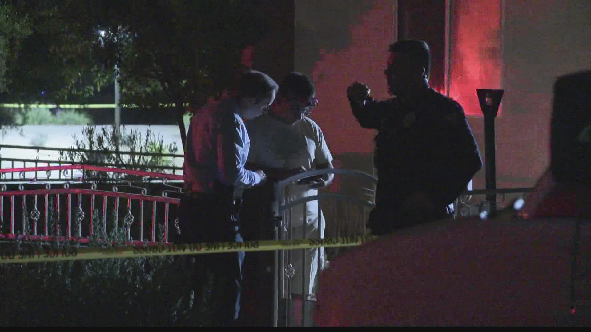 A man was shot Monday evening at a park near 11th Avenue and Southern Avenue.