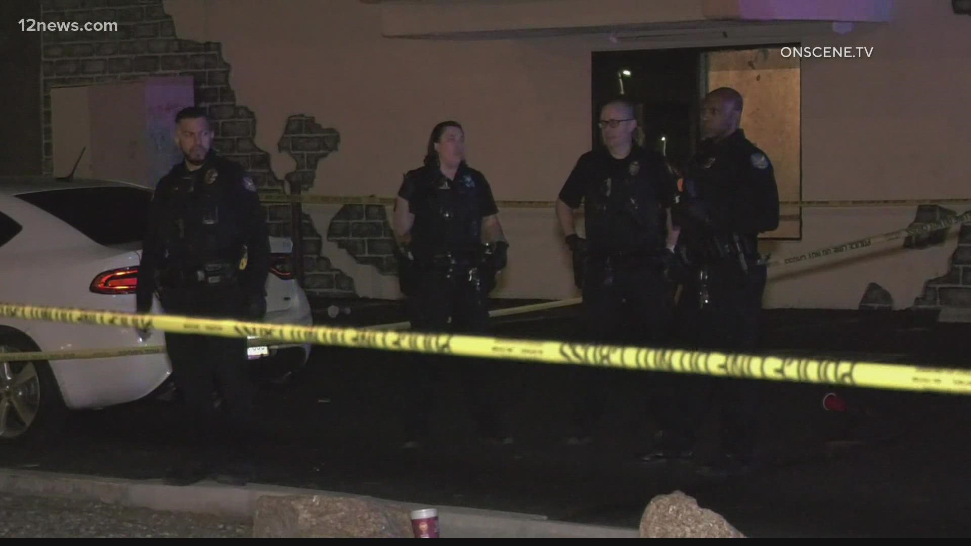 A man is dead after he was found with gunshot wounds Saturday morning in north Phoenix.