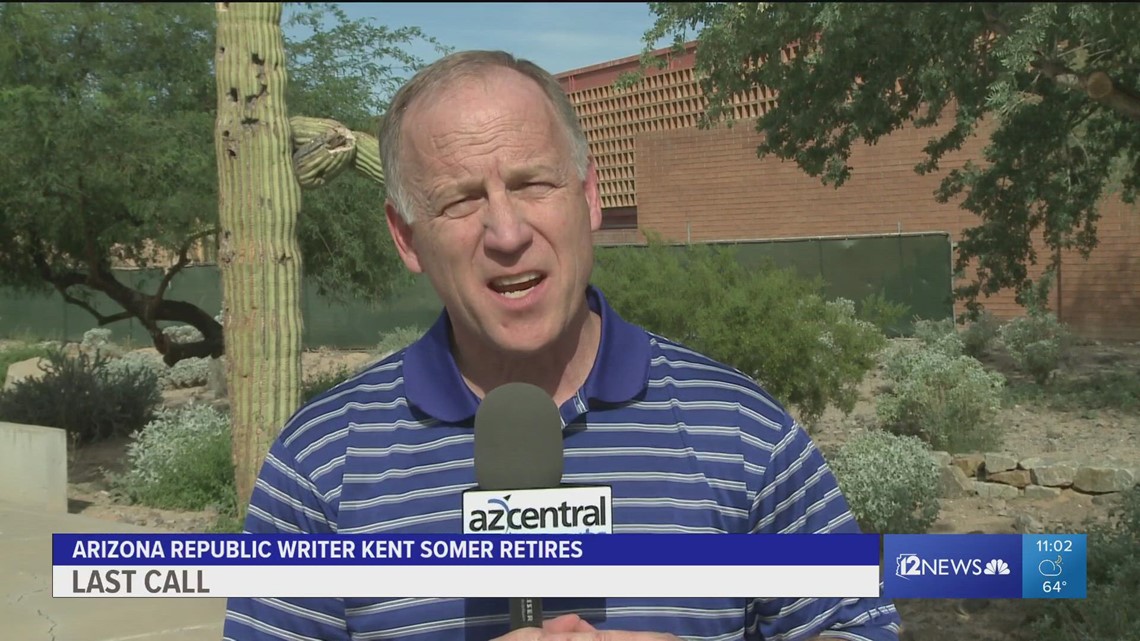 Penulis lama olahraga Arizona Republic Kent Somers pensiun