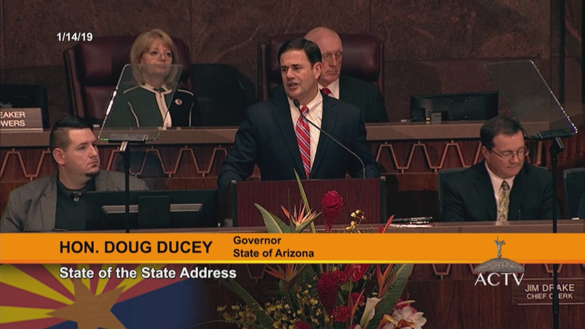 In his 2019 State of the State address, Arizona Governor Doug Ducey called on state lawmakers to pass legislation that would eliminate legislative immunity. He said no one was above the law, including lawmakers.