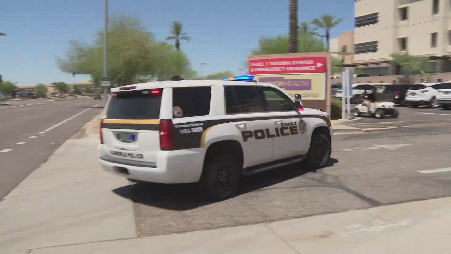 A Department of Public Safety trooper was injured in an incident near 19th Avenue north of Loop 101 in north Phoenix on Thursday afternoon.