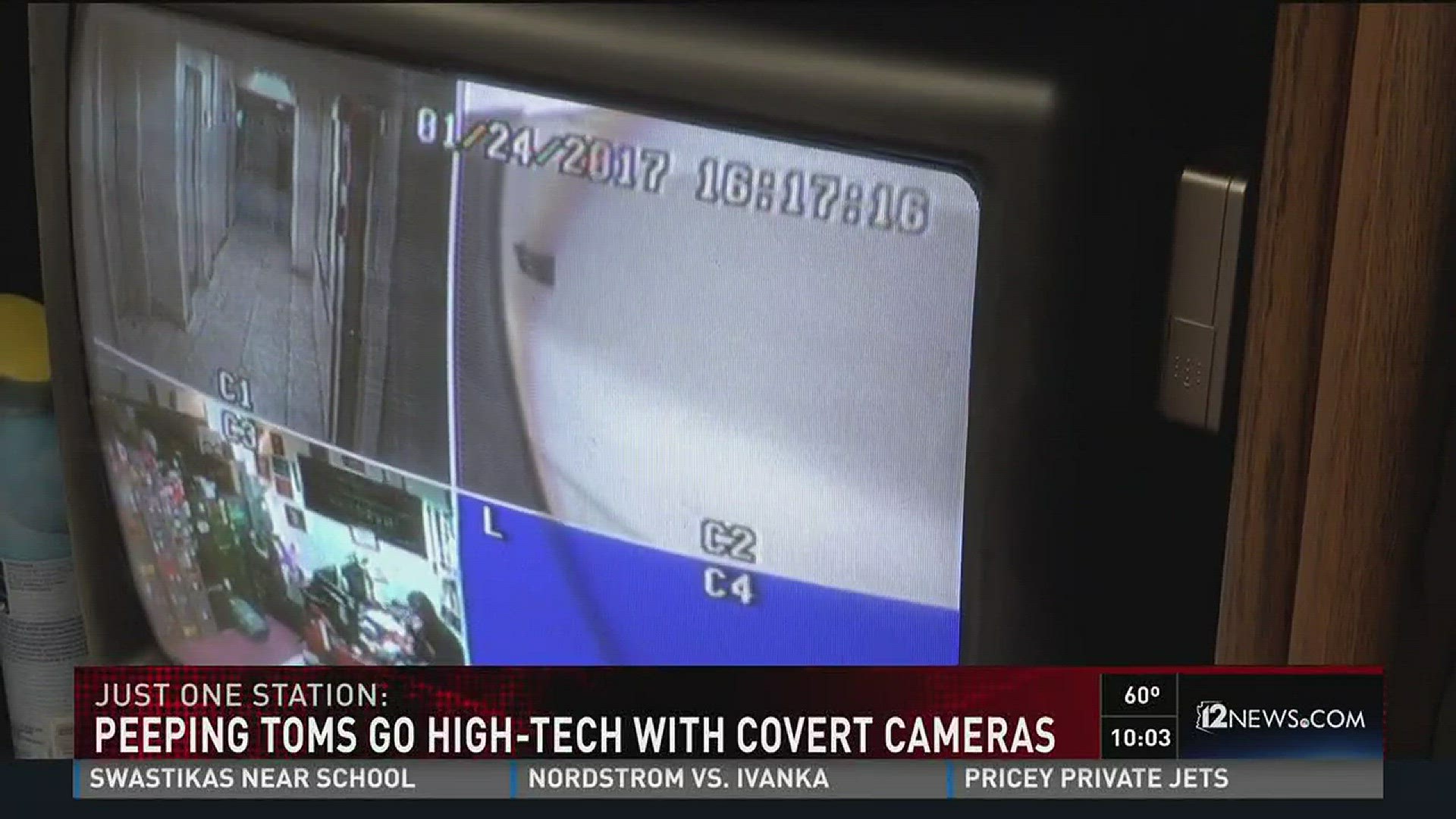 You would never know it was there Peeping Toms go high-tech with covert cameras 12news image