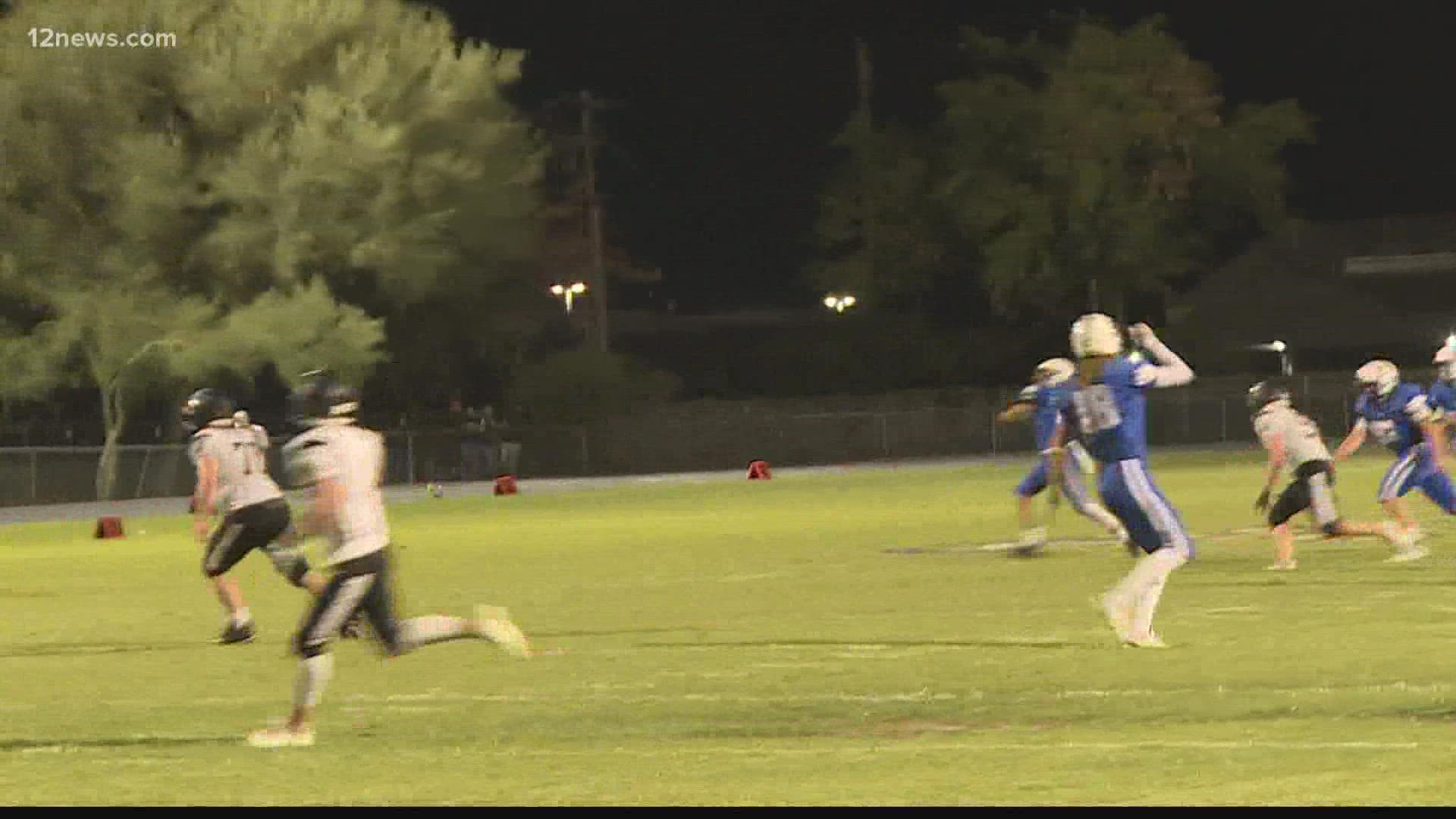 Valley Christian remains undefeated after taking on Gilbert Christian. Ending week two with a 49-8 final.