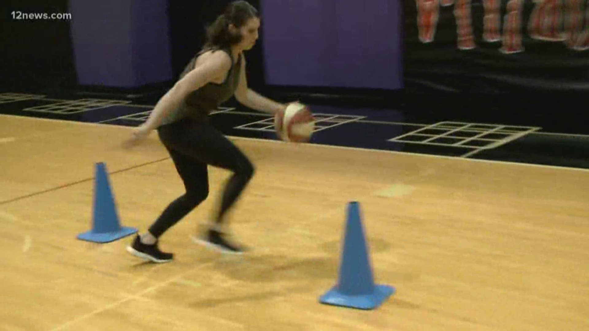 The 12 News sports team took part in the Phoenix Mercury's media skills challenge Wednesday, and let's just say they should probably stick to reporting rather than playing sports. Check out where they finished over all!