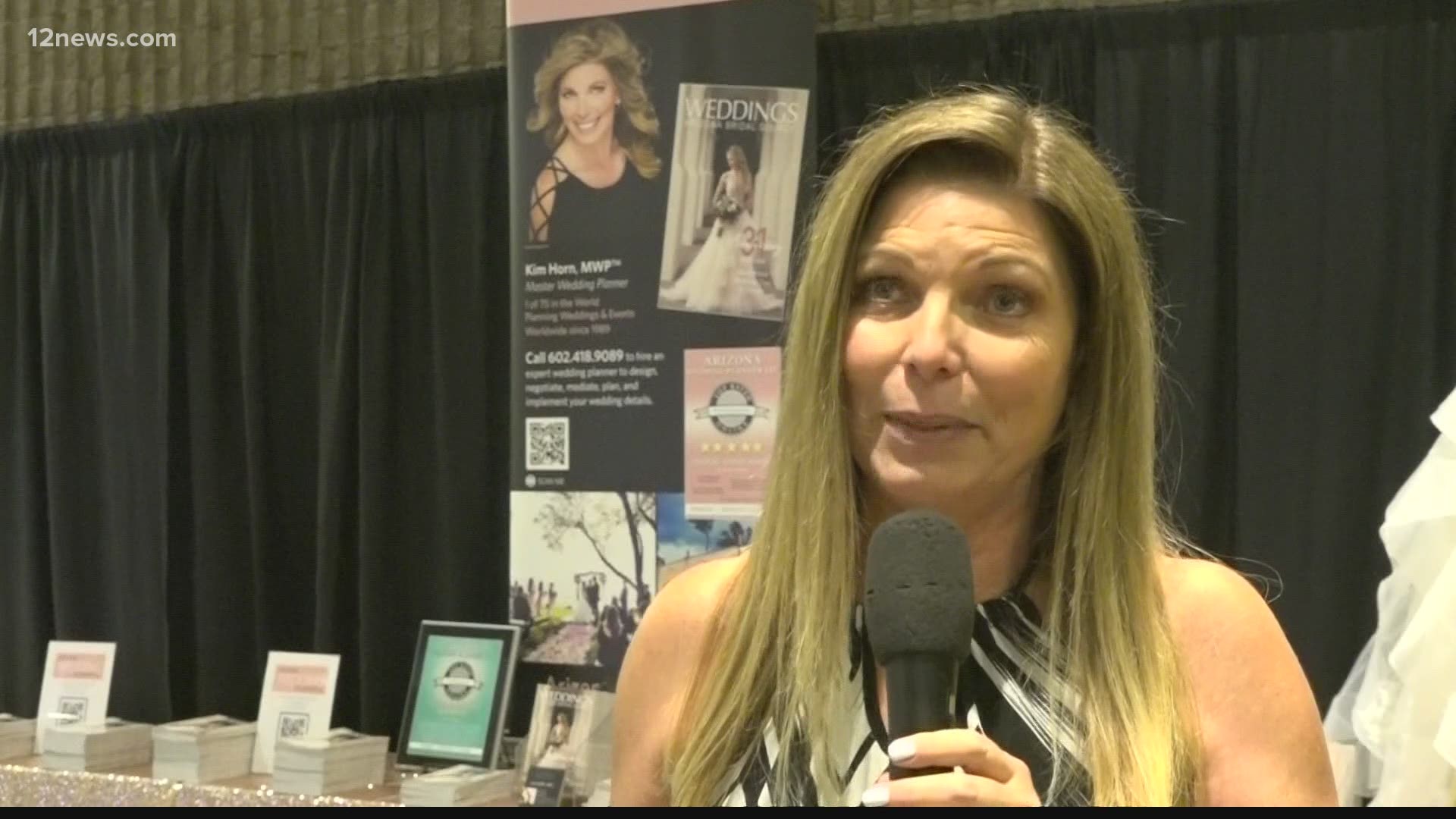 The Phoenix Convention Center hosted its first AZ Wedding Show since January 2020, a promising sign that life is returning to normalcy.