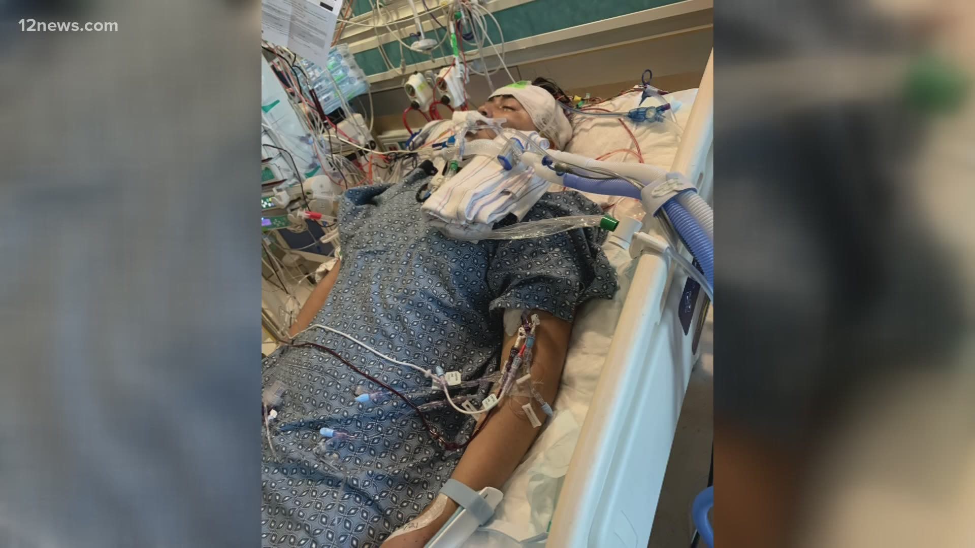 Eric Reyes is just 17 years old and he’s now fighting for his life in a hospital after an ATV accident, and his family is clinging to hope that he’ll recover.