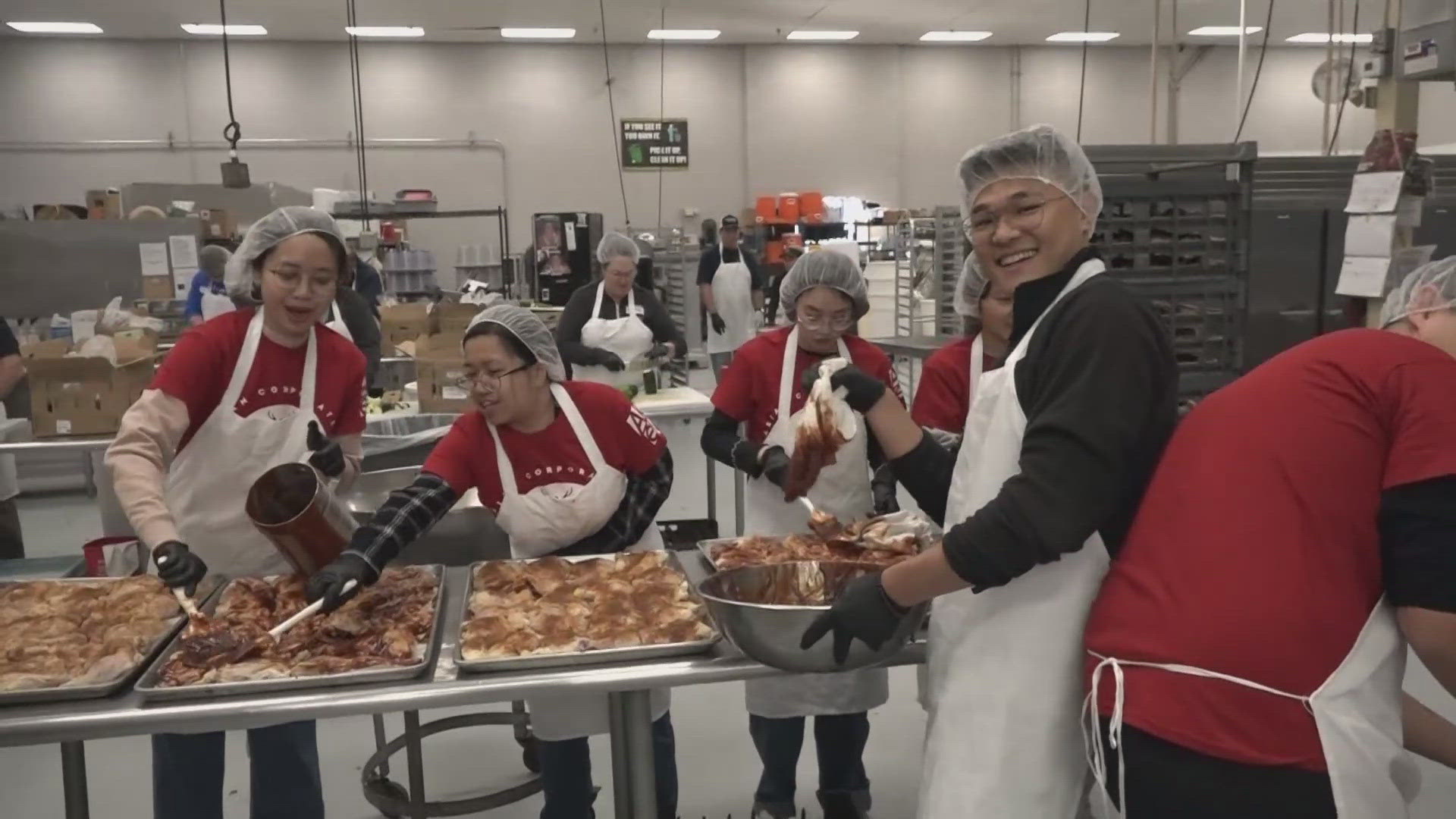 For the last 32 years, 12news has partnered with St. Vincent de Paul and the Bashas’ family of stores to purchase meals for those in need for Thanksgiving.