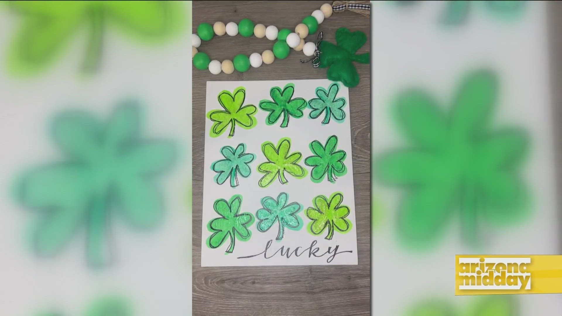 Amy Latta shows us how to get in the St. Patrick’s Day spirit with some easy crafts that are perfect for the whole family.