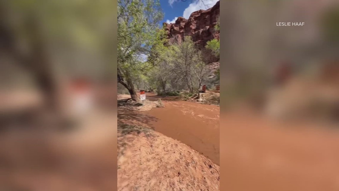 Tourists Stranded By Flooding At Havasupai Tribe Reservation | 12news.com