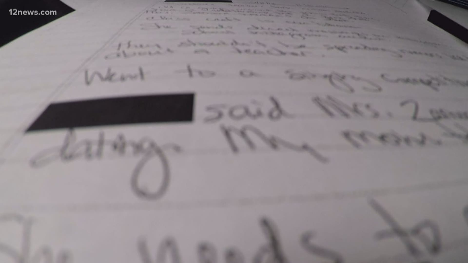 12 News obtained handwritten notes taken by the Las Brisas Academy principal. He interviewed students long before Brittany Zamora's arrest and they told him they suspected the teacher was dating the teen she is now accused of molesting.