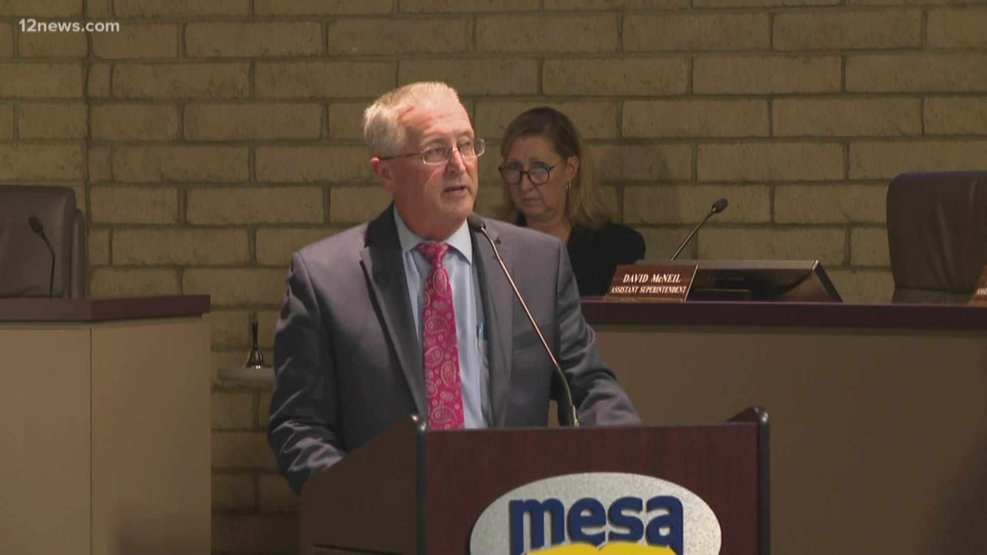 Pete Lesar has been named the new interim superintendent of Mesa Public Schools.