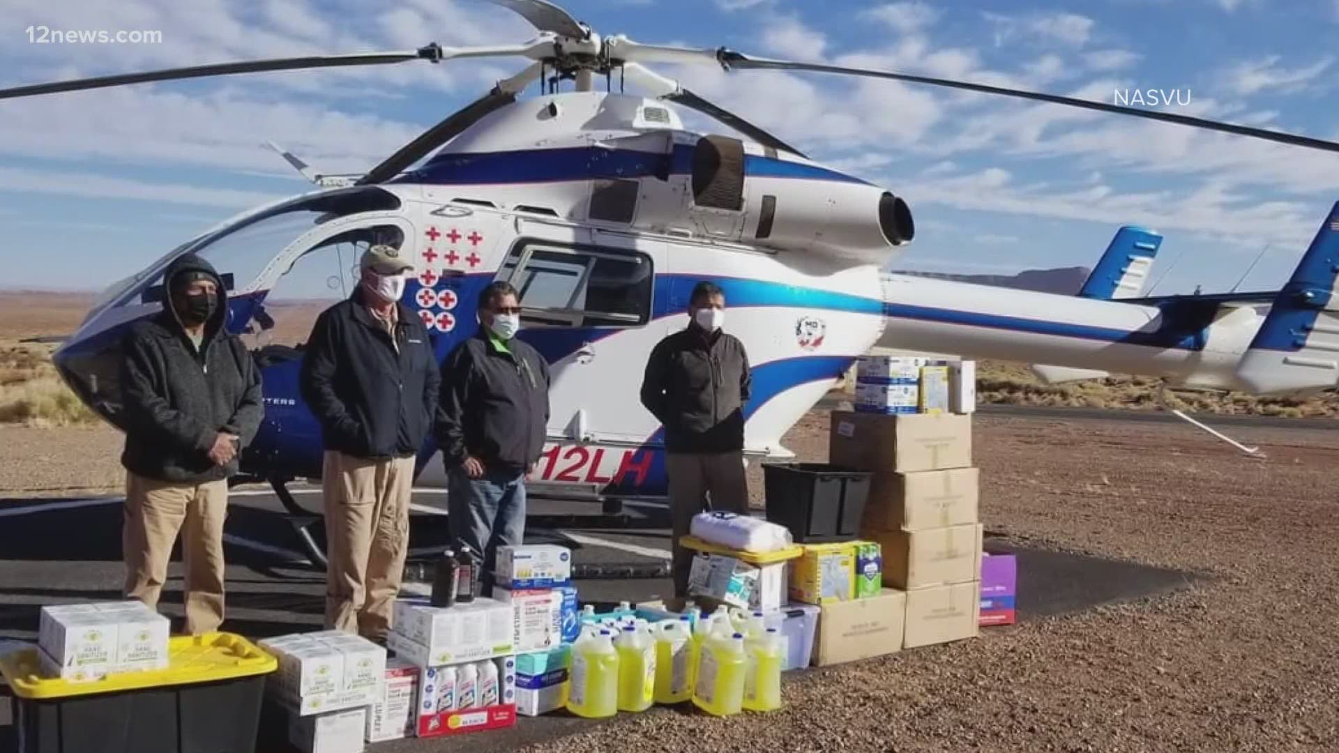 A group of veterans came to the rescue of their fellow Arizonans during this time of need. And their outreach stretched from the Valley to the Navajo Nation.