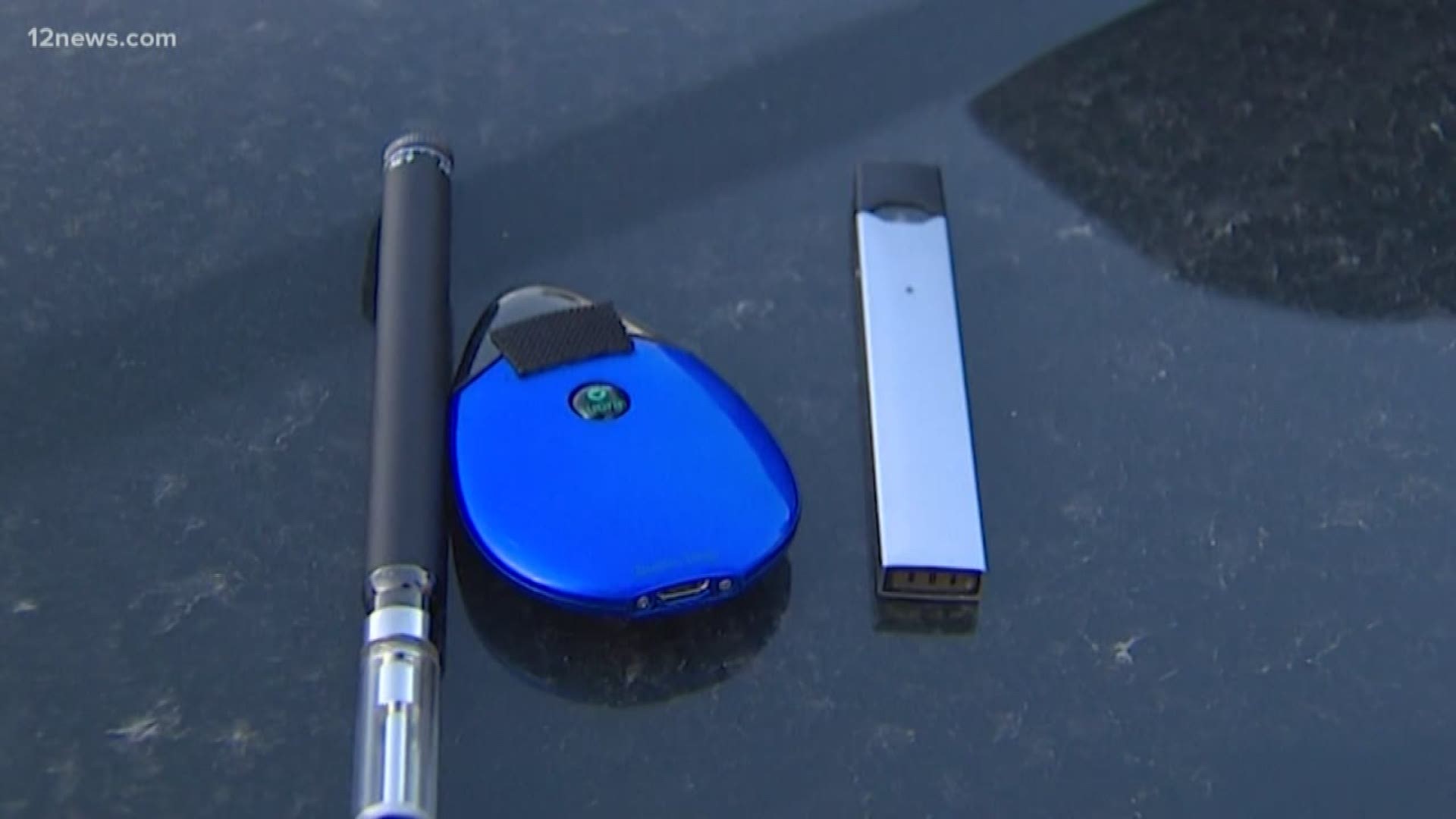 Pens. USB drives. White-out dispensers. Normal items in a student’s backpack that could be disguised vaping devices.