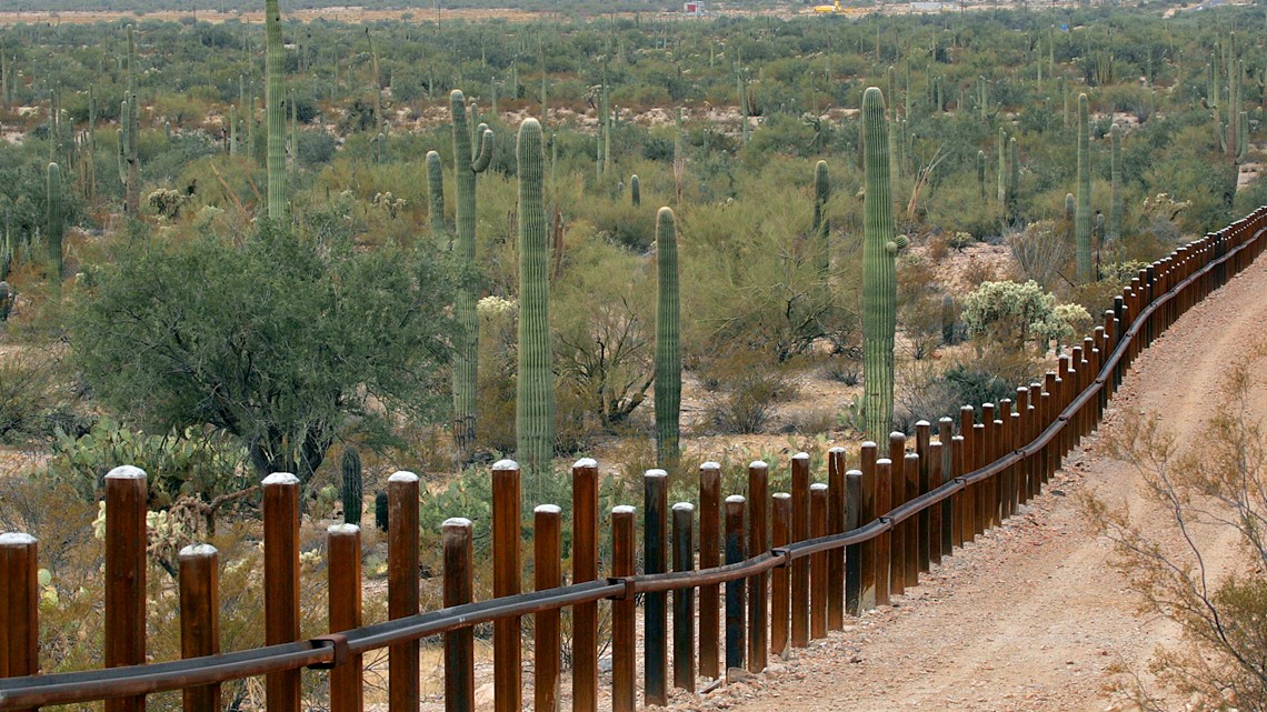 US To Fill Border Wall Gaps At Open Area Near Yuma, Arizona | 12news.com