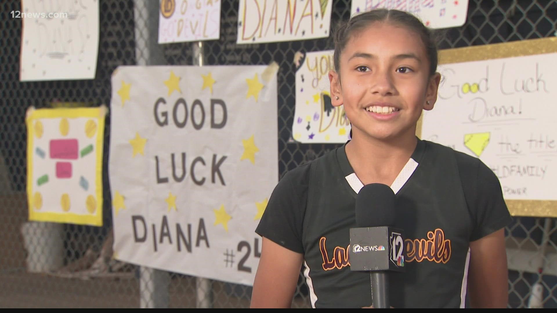 Spoiler alert: A 10-year-old Gilbert girl is coming home from the World Series as the National MLB Pitch, Hit & Run Competition champion. Meet Diana Perez.