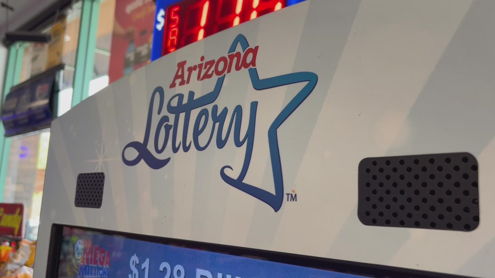 Winning Lottery Tickets Sold In Phoenix, Across Arizona | 12news.com