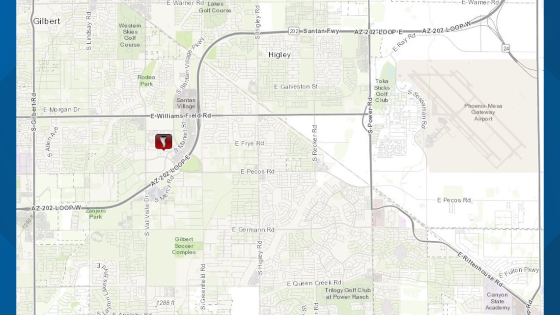 2 tornadoes confirmed in Queen Creek area during Black Friday storm