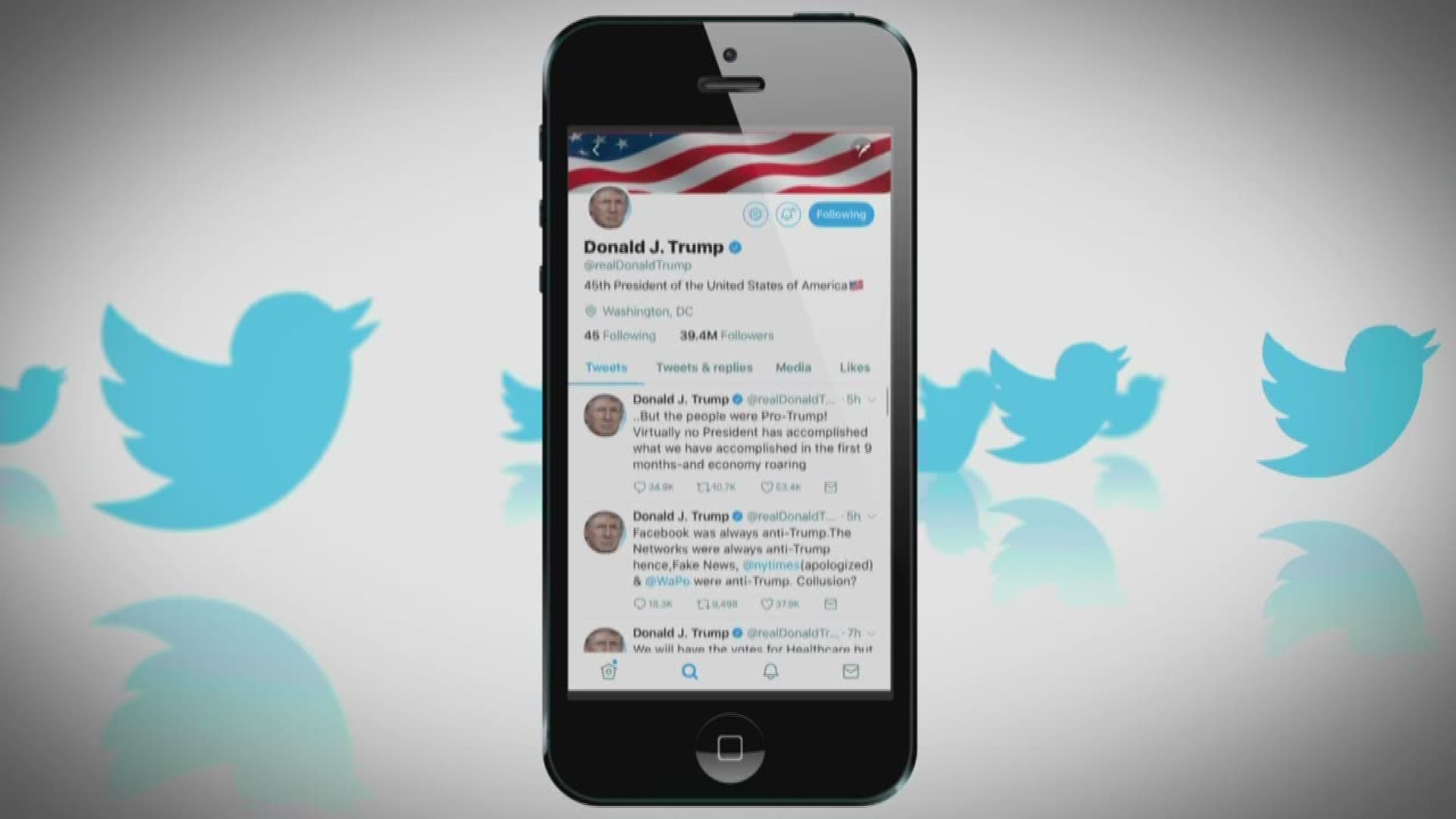 Is Trump breaking the law by erasing Tweets?