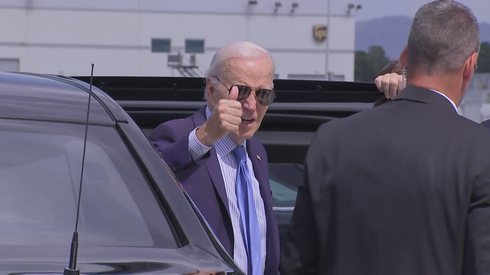 Second Gentleman Doug Emhoff was in Phoenix today to calm fears over Biden's campaign.