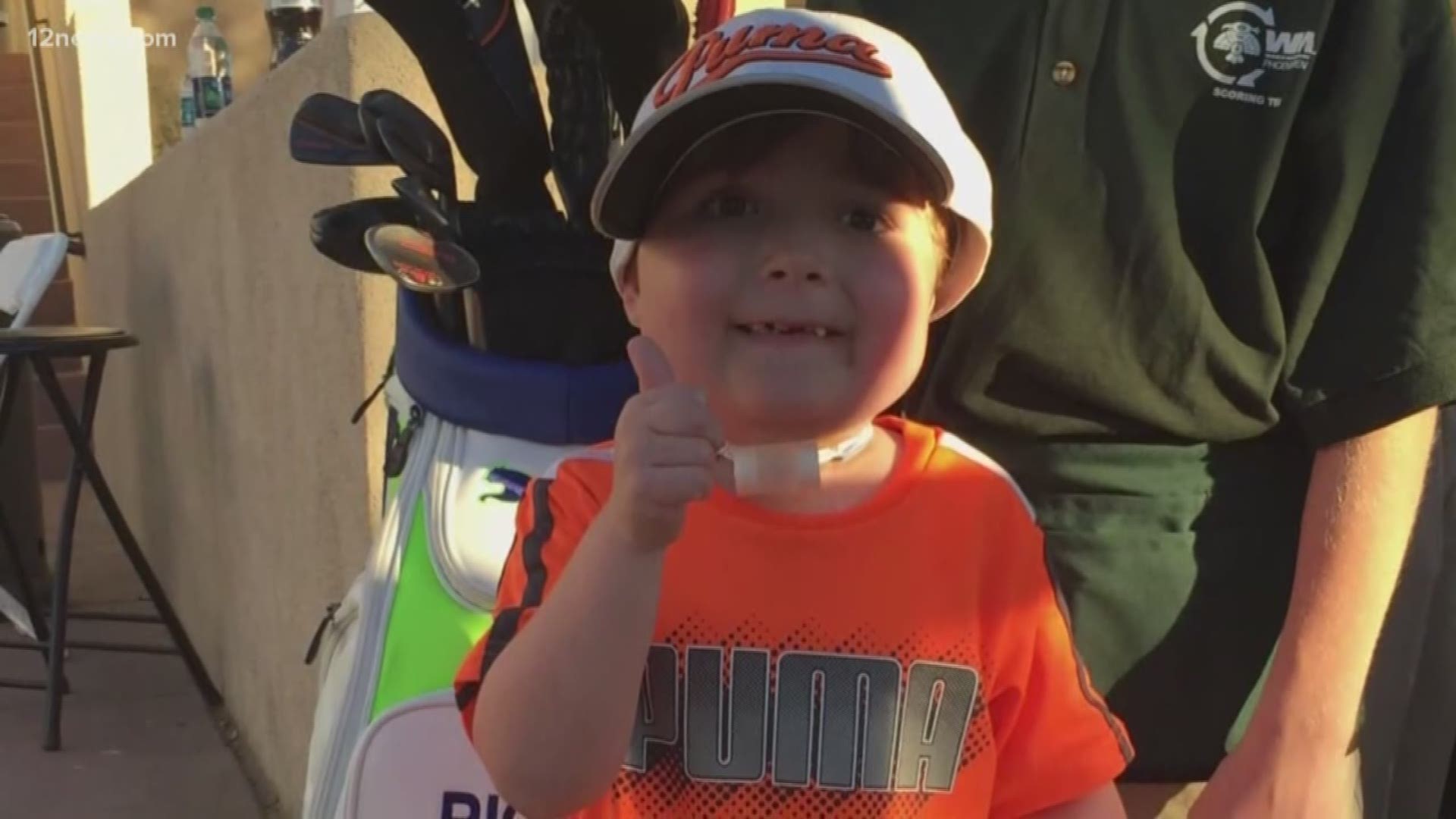 7-year-old golf superfan Griffin, who passed away just before the Phoenix Open in 2018, had a tremendous impact on the golf community, especially Rickie Fowler.