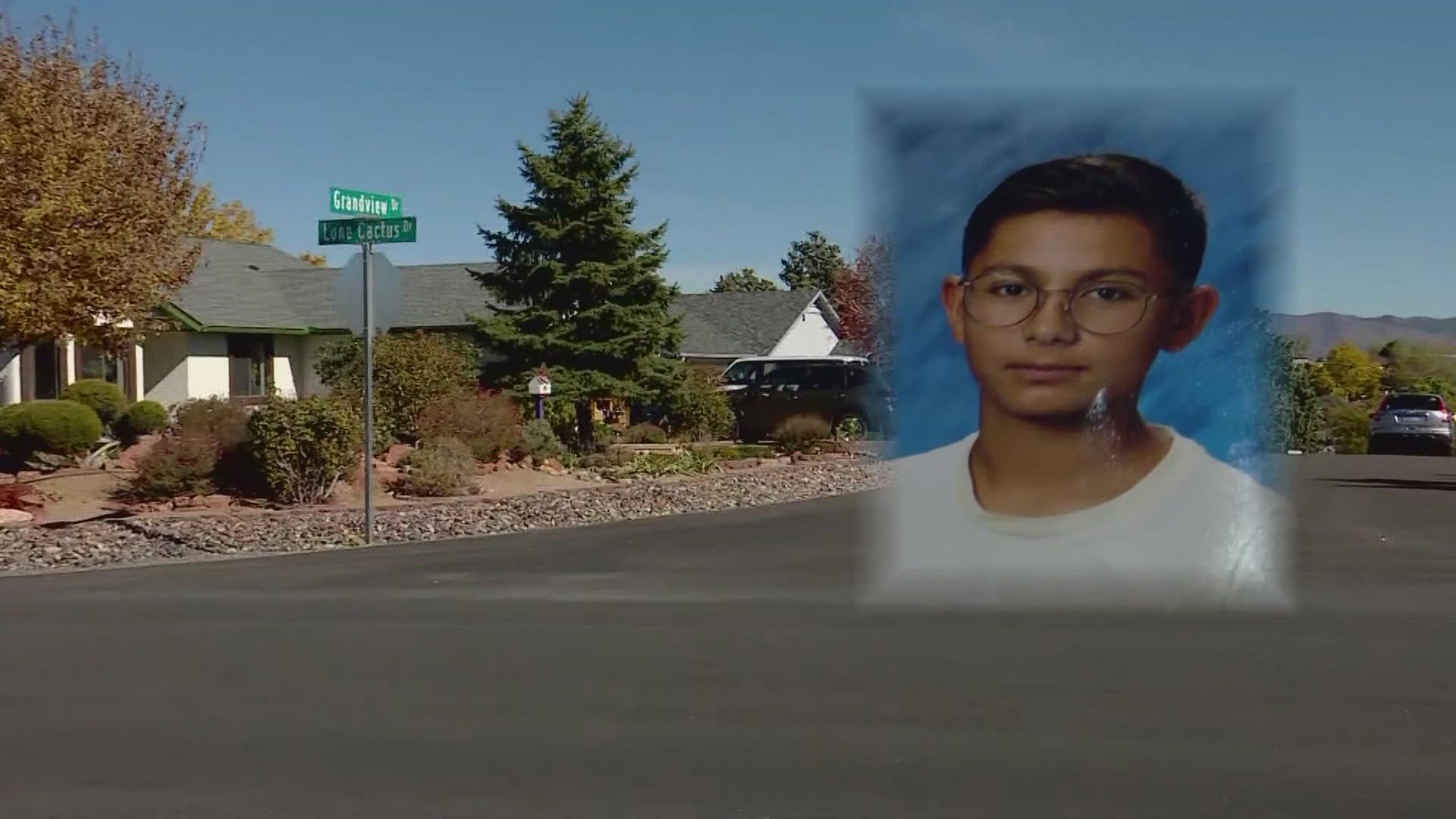 12News sat down with the parents of 14-year-old Gabriel Grande who died on his way home for dinner in a bicycle crash.