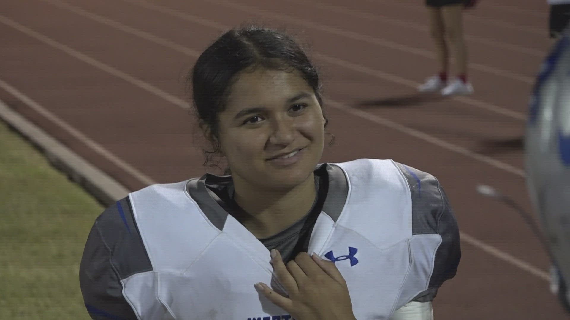 In our Friday Night Fever Spotlight, Luke Lyddon introduces us to Bailee Ramirez, a kicker at Westview High School who is breaking barriers