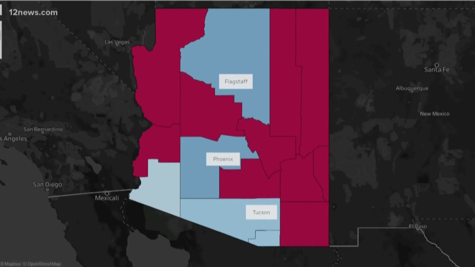 Voting patterns typically give candidates an early idea on how well they'll fare in an election. We look at a voter map of Arizona to examine how the electorate is shifting and making Arizona a battleground state for 2020.