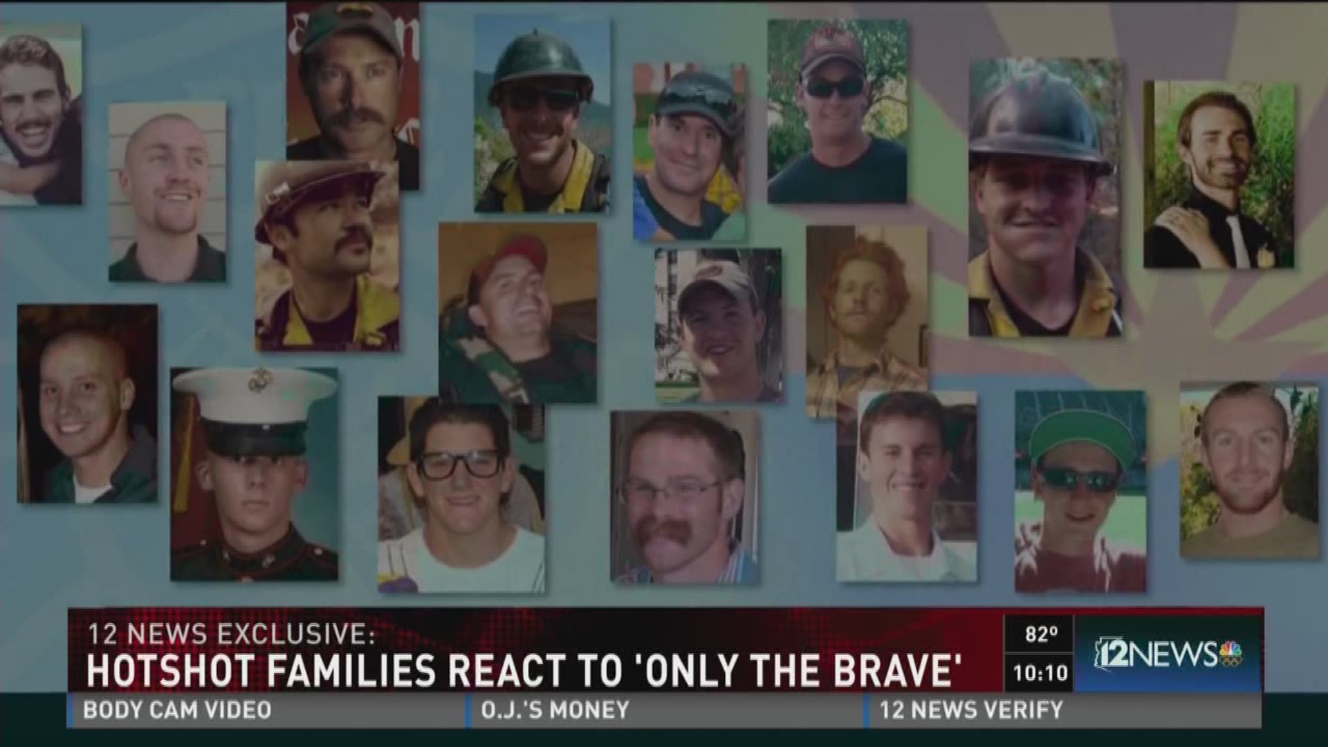 Family members of fallen Granite Mountain Hotshots react to the movie "Only the Brave," which tells their loved ones' stories.