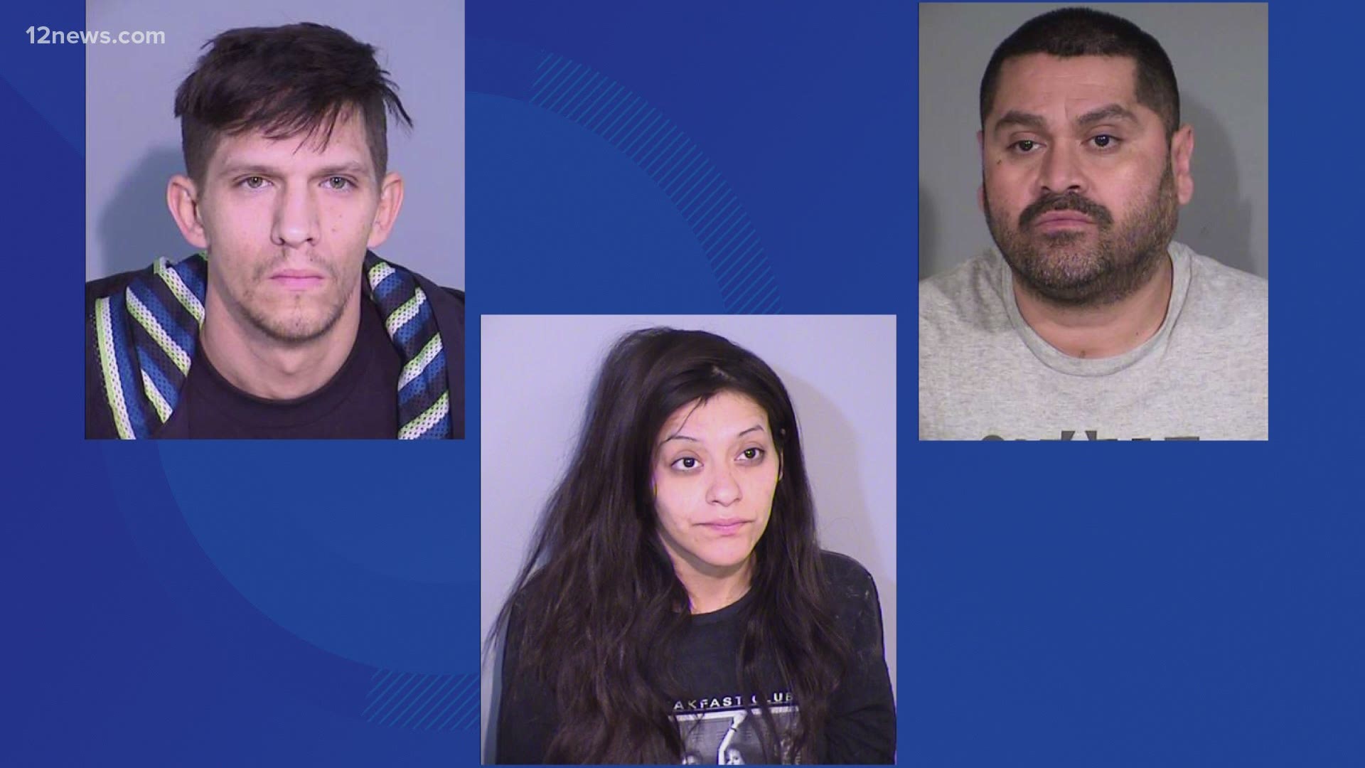 The suspects impersonated a cop car, pulled them over and threatened them for their ATM numbers. Three suspects were caught and are facing a number of charges.