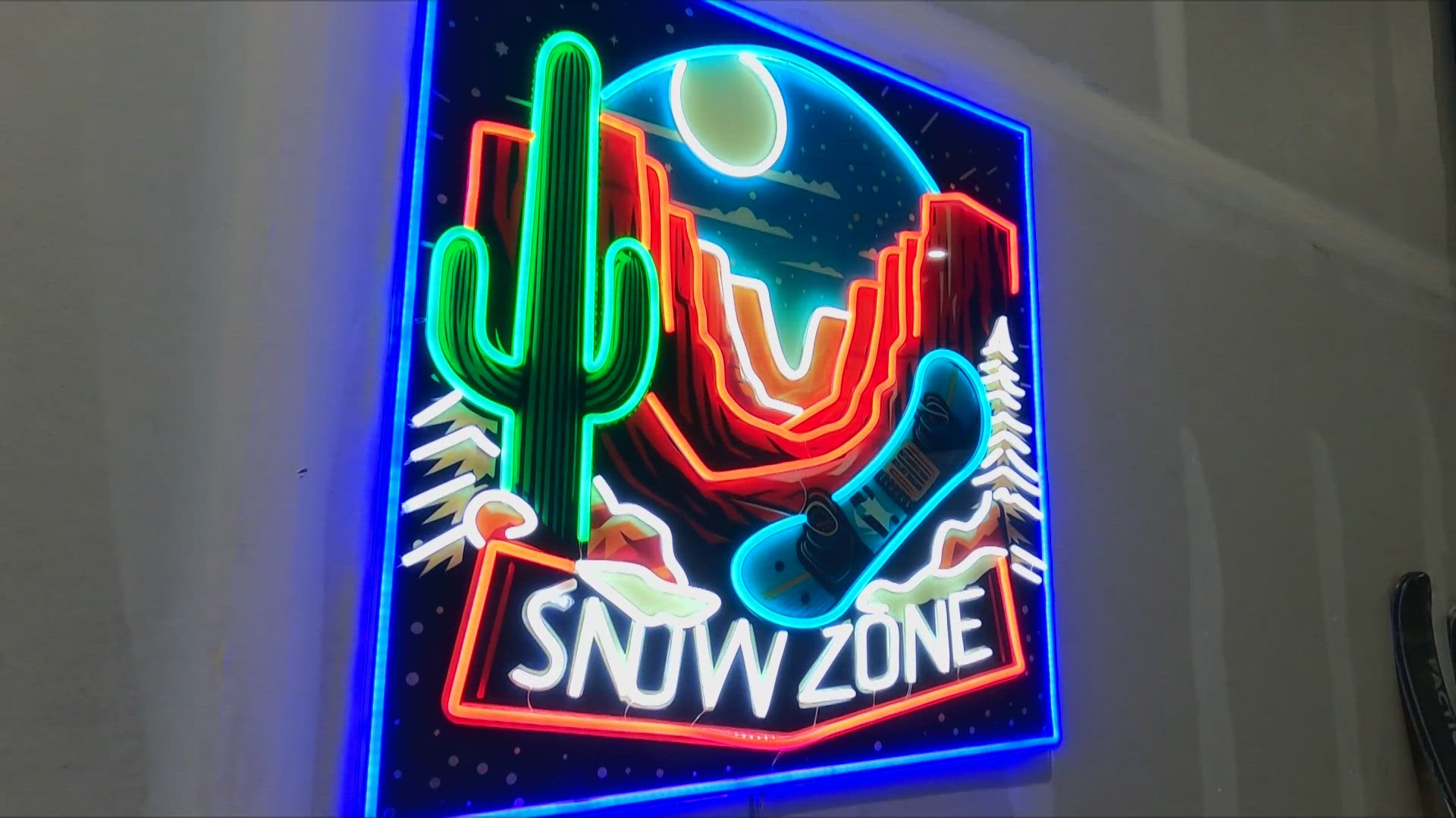 AZ is now open for winter sport enthusiasts stuck in the summer heat.