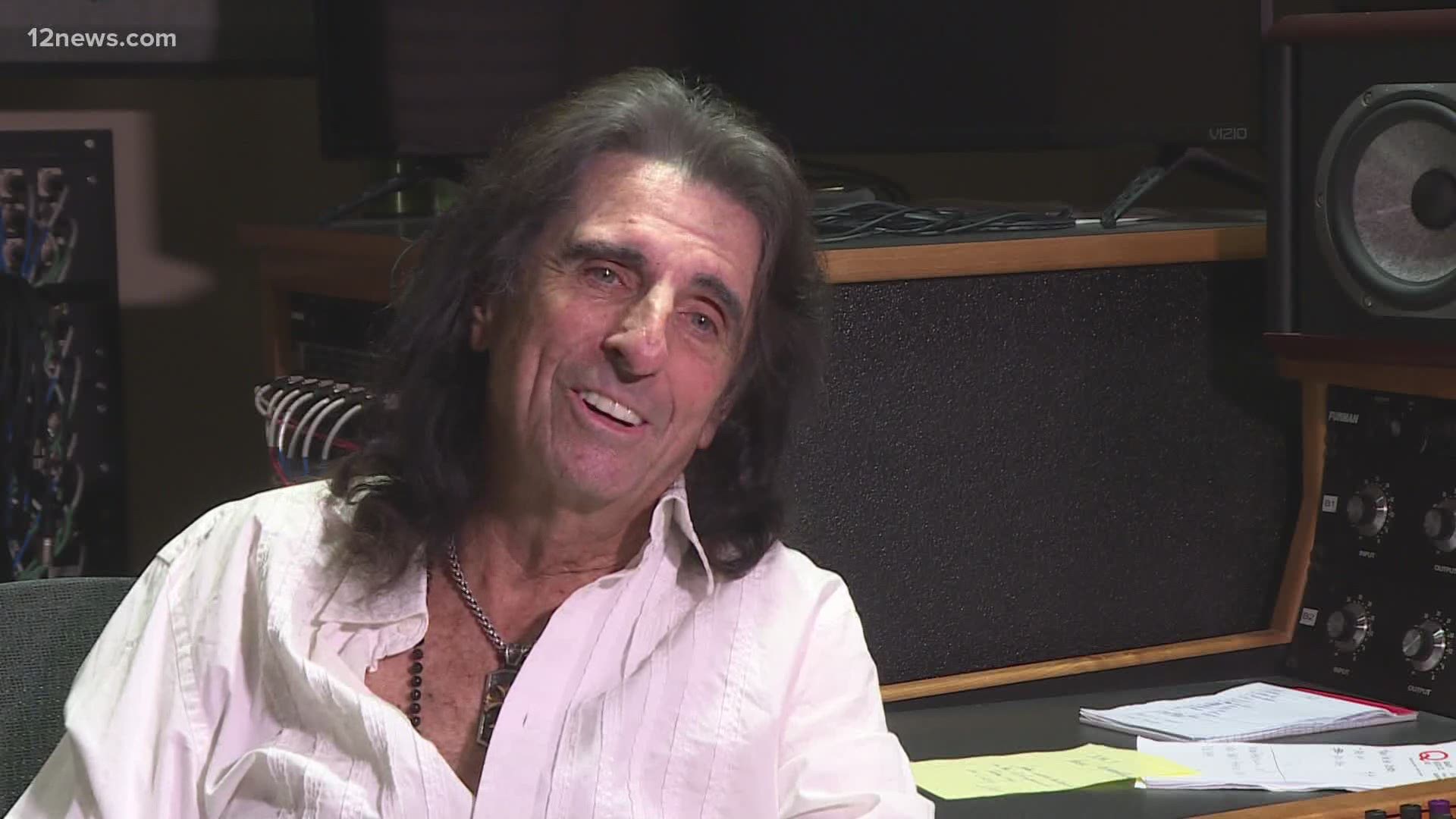 Rock legend and longtime Valley resident Alice Cooper was forced to cancel shows and stop touring because of the pandemic. Hear what he's been up to lately.