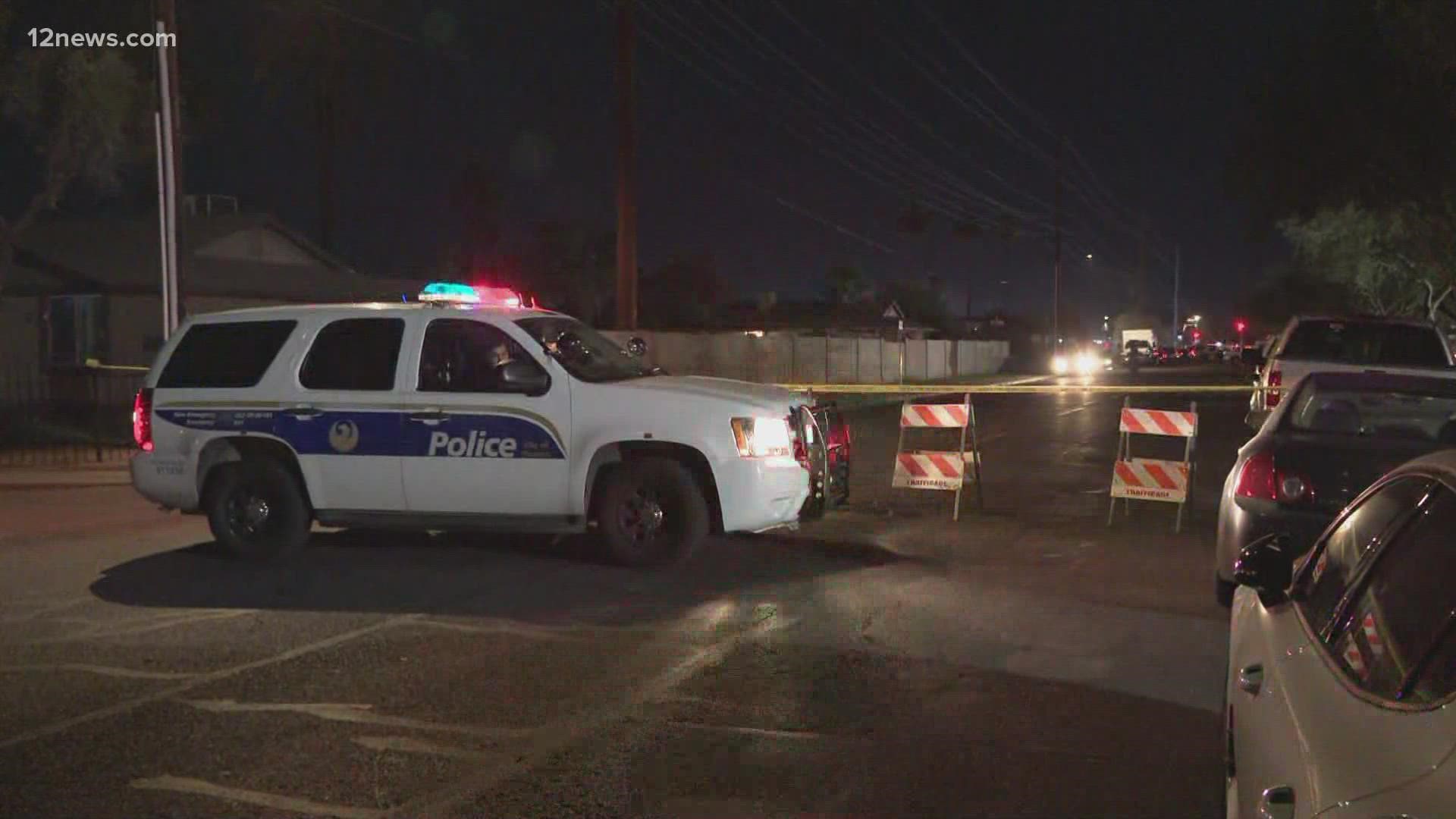 Police are investigating after a man was found dead inside a parked car in West Phoenix Wednesday night.